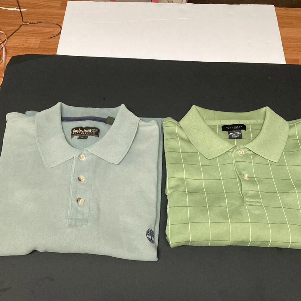 VanHuessen and Timberland Polo Shirt Bundle - Picture 16 of 17